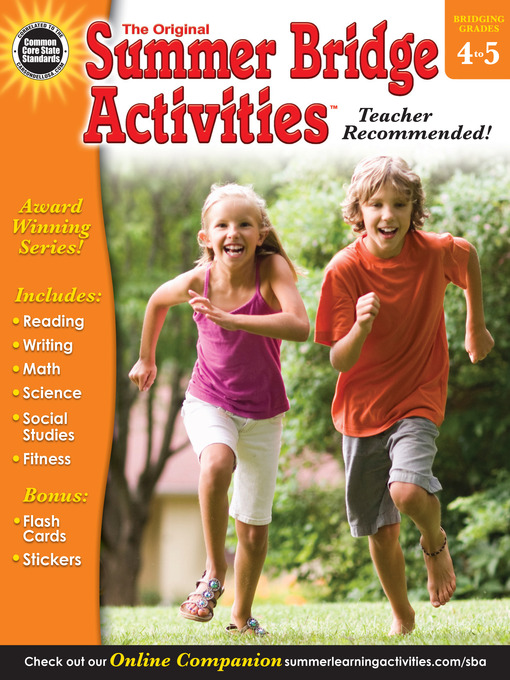 Title details for Summer Bridge Activities, Grades 4 - 5 by Summer Bridge Activities - Available